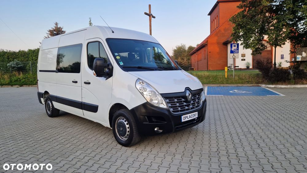Renault MASTER L2H2 Klima Elektryka Tempomat Kamera Dubel Kabina Brygadówka 7os. Serwis - 30
