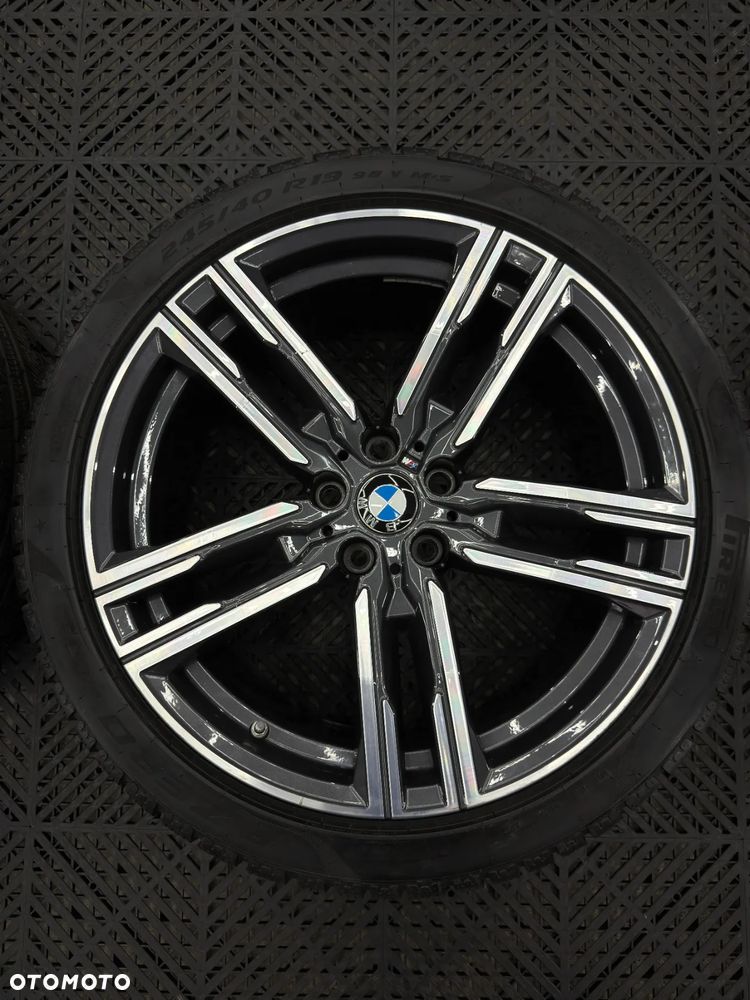Oryginalne felgi BMW 19" + opony Pirelli P Zero Winter (jak nowe) - 4