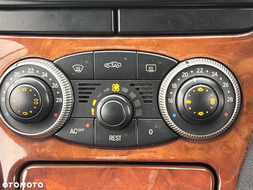 Panel sterownik klimatyzacji OE Mercedes SL R230 W230 A2308300185 Europa - 10