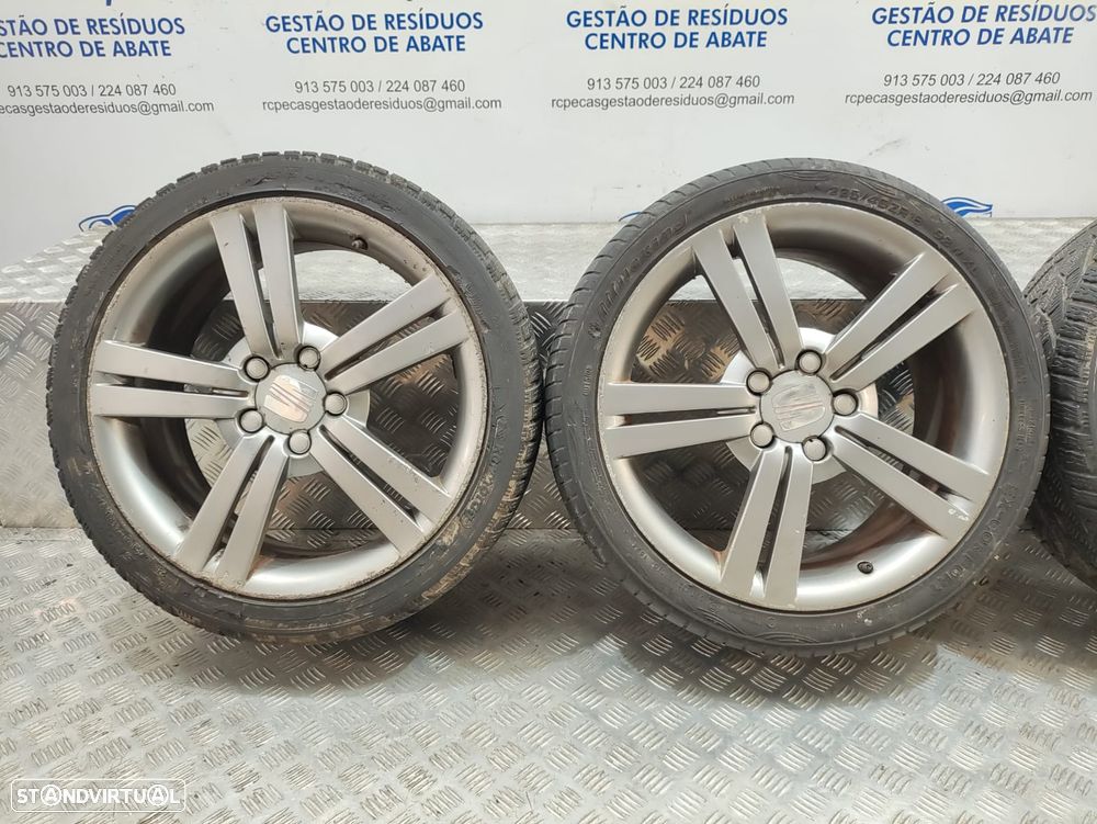 Conjunto 3 Jantes 18 Seat Leon 1P FR 7,5J ET51 5x112 - 5