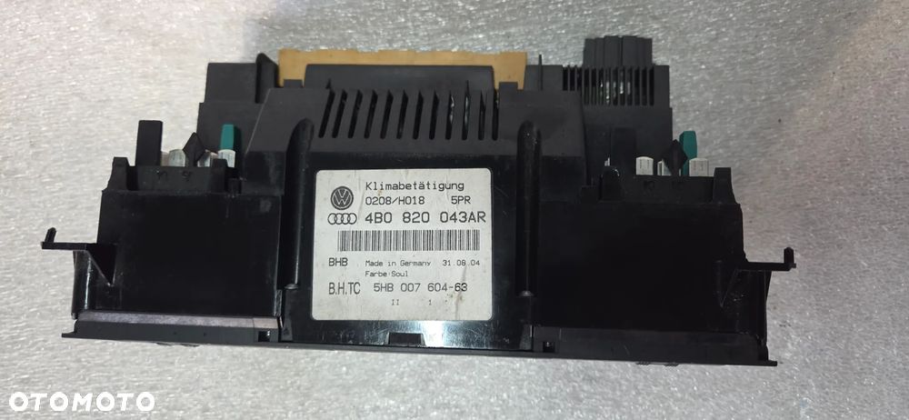 Panel klimatyzacji Audi A6 C5 FL 2 DIN - 3