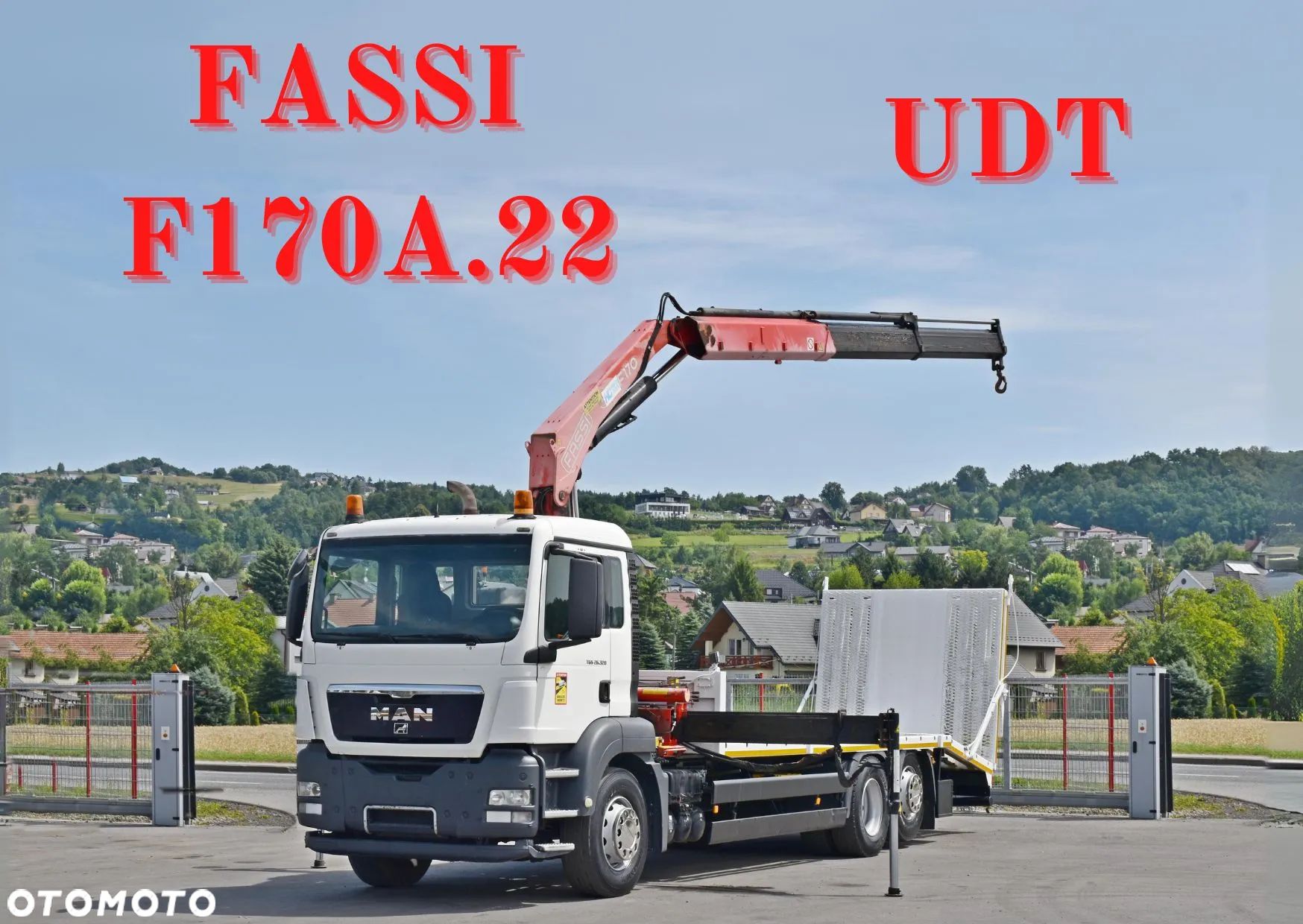 MAN TGS 26.320* LAWETA 8,00m + FASSI F170A.22 + PILOT * STAN BDB - 1