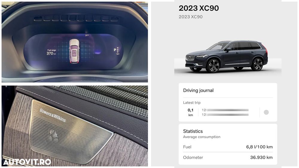 Volvo XC 90 B5 MHEV AWD 7 locuri Ultimate Bright - 15