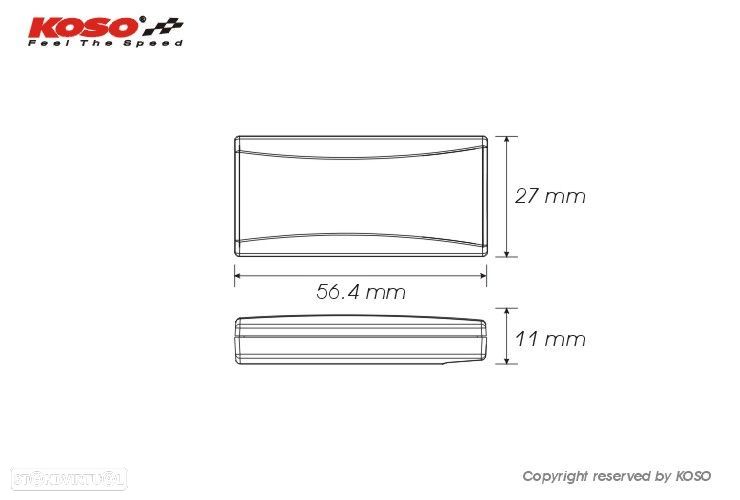 relógio digital koso super slim - 1