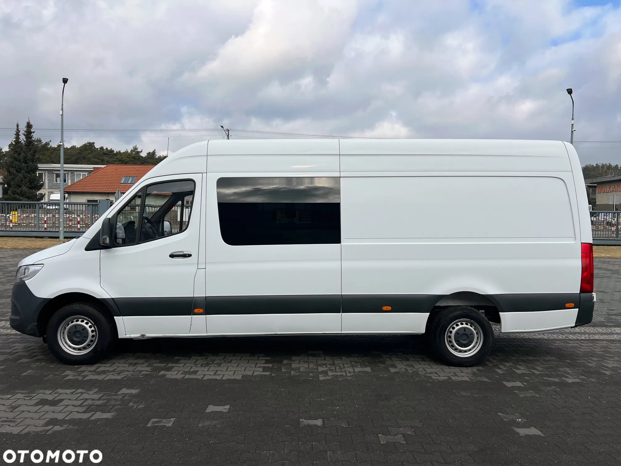 Mercedes-Benz Sprinter 319 CDI V6 Automat Maxi Long Doka Brygadówka 5-miejsc - 2