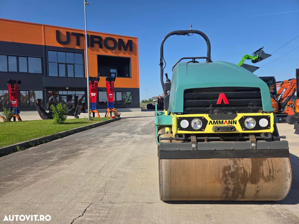 Ammann 2,65tone, latime tambur 1,2m, 2021, 259h, motor Kubota 31CP, lung 2,1m, intoarce in 2,5m, posibilitate leasing 3ani, CA NOU-PROMOTIE 19.900 EUR+Tva - 15