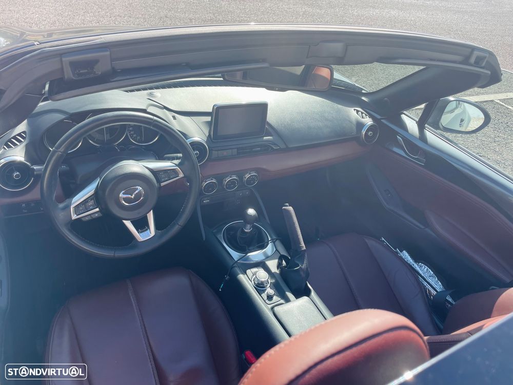 Mazda MX-5 MZR 1.5 RF Sky.Excell. Navi Brown Leather — fotografia 11