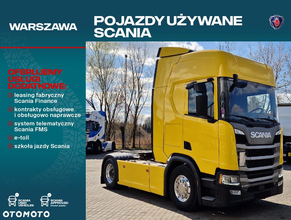 Scania R450A4x2NA NOWE OPONY - 1