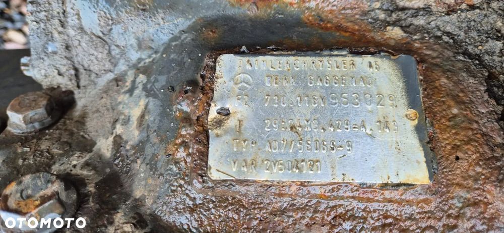 MOST DYFERENCJAŁ MERCEDES ACTROS MP2 MP3 8x8 6x6 8x6 AD7 29:24 - 4