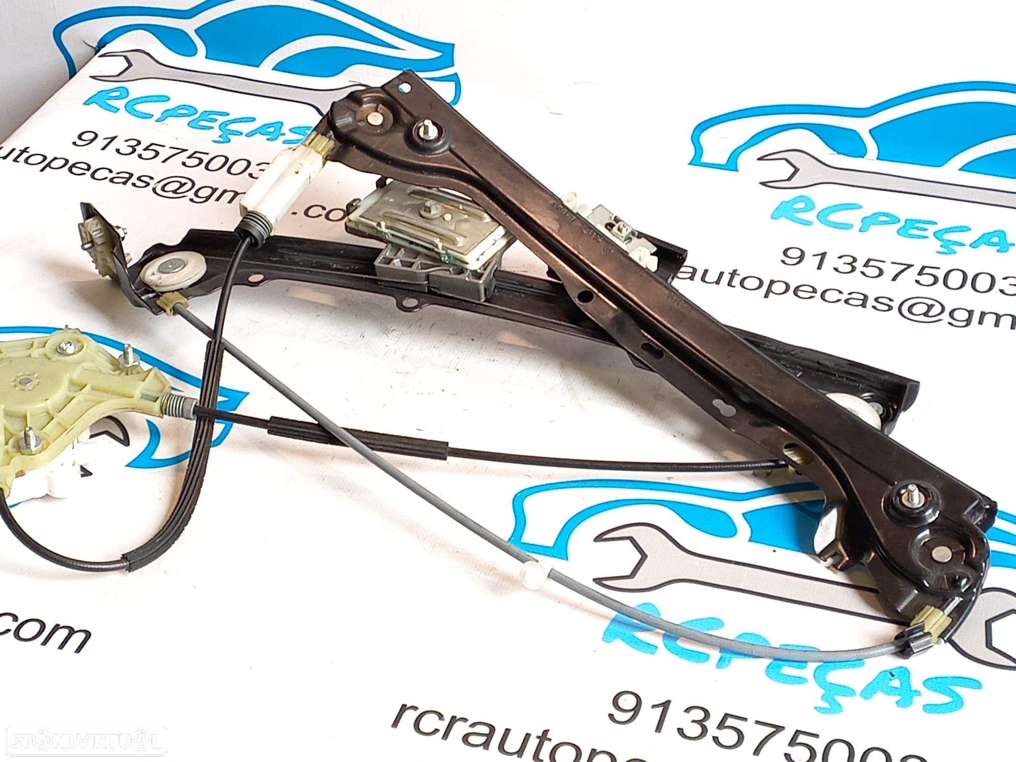 MOTOR SISTEMA ELEVADOR VIDROS FRENTE FRONTAL DIREITO 51337193456 0130822403 BMW SERIE 3 E93 E92 E91 E87 E81 - 1