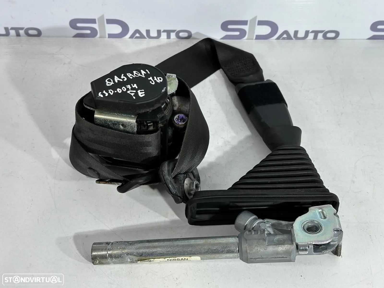 Cinto / Pré Tensor Frente Esquerdo - Nissan Qashqai  (2013)J10 - 1