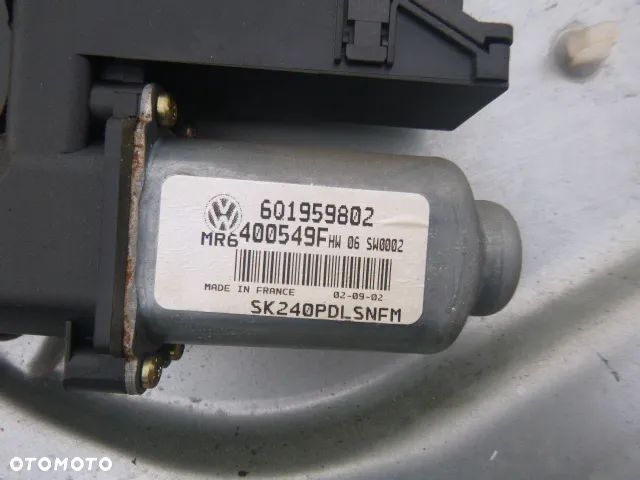 PODNOŚNIK ELEKTRYCZNY SZYBY PRAWY PRZÓD PRAWY PRZEDNI SKODA FABIA I 99-08 - 5