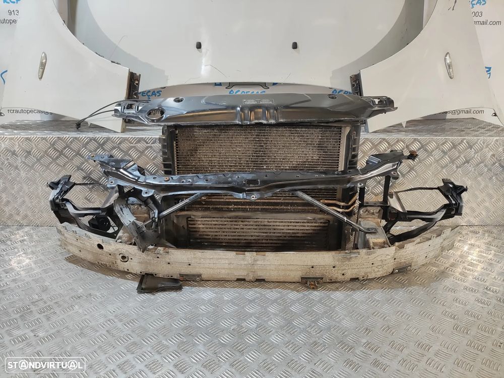 FRENTE COMPLETA BMW SERIE 5 E60 SEDAN PACK M E61 TOURING PACK M CAPOT PARACHOQUES SENSORES GUARDA-LAMAS OTICAS RADIADOR VENTILADOR FRENTE FIBRA REFORÇO - 6