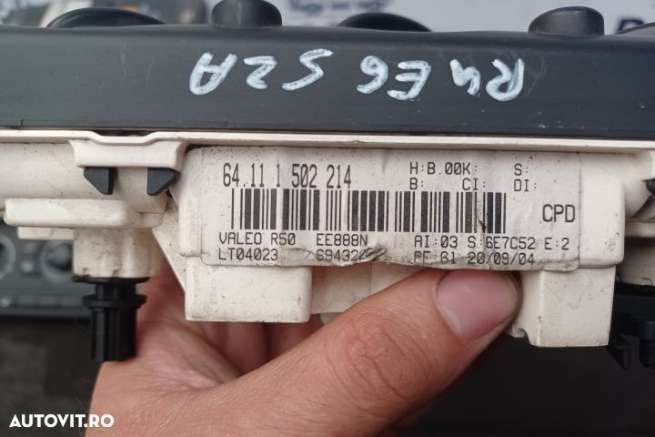 Comanda AC 64111502214 1502214 64111502214 1502214 Mini Cooper R50 [f - 4