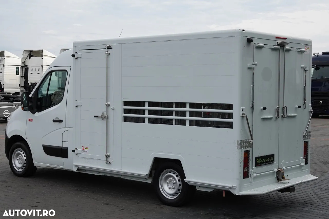 Renault MASTER / PENTRU ZEPTEL / PENTRU TRANSPORT ANIMALE / 2016 / IMPORTAT - 5