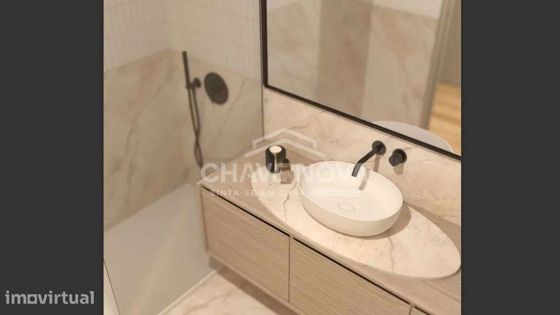 Apartamento T2+1 novo C/Varanda, L. Garagem e Arrumos | Próximo do mar - Grande imagem: 2/12