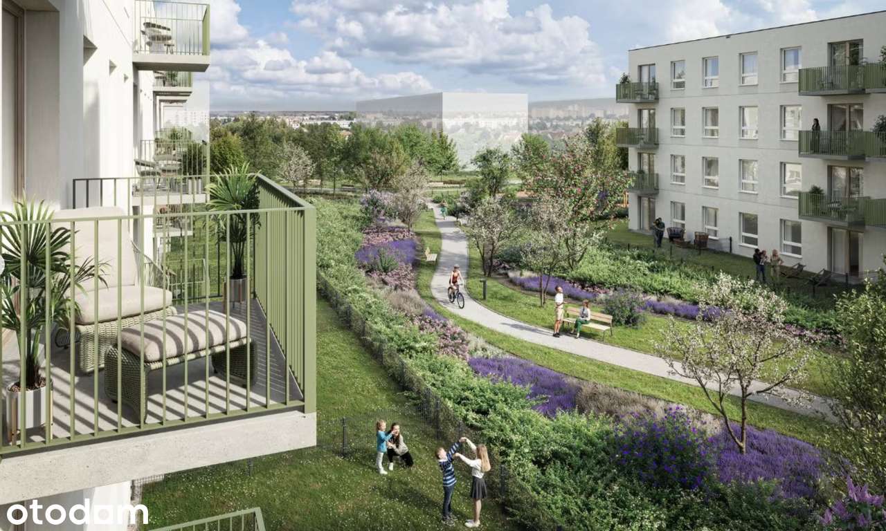 Mieszkanie na sprzedaż, 3 pokoje, 55 m², Żerniki Wrocławskie
