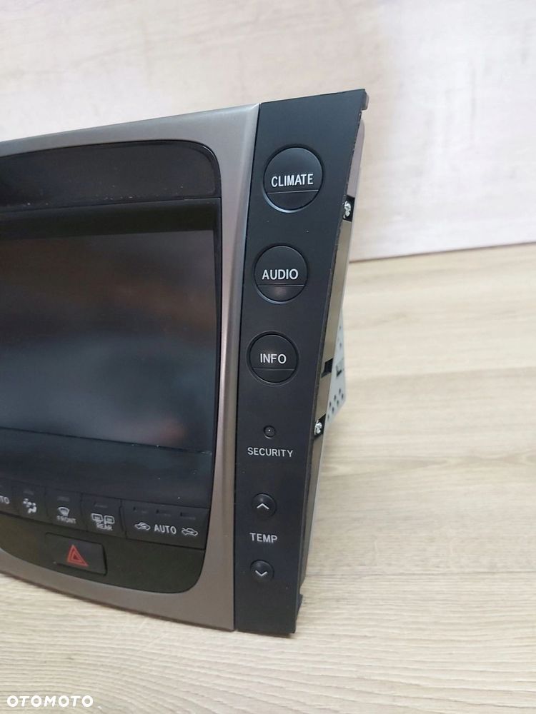 LEXUS GS III radio ekran wyświetlacz panel 86111-30570 - 2