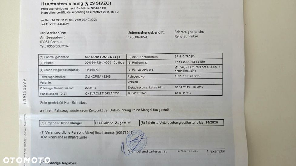 Chevrolet Orlando 2.0 D LTZ - 28