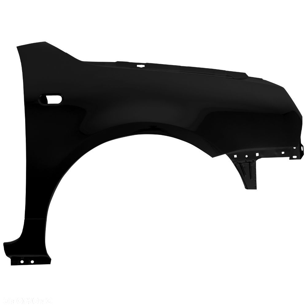 BLU Błotnik Volkswagen VW LUPO L041 LO41 Prawy Przód Czarny 1998-2005 Schwarz - 2