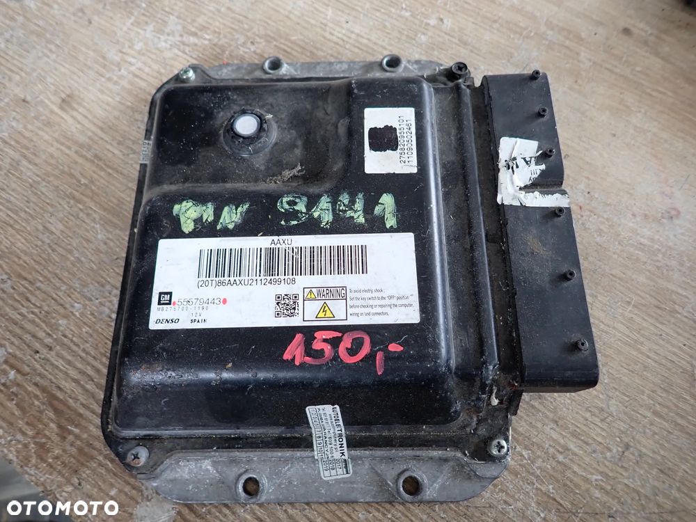 OPEL ASTRA J 1.7 CDTI STEROWNIK SILNIKA 55579443 MB275700-1190 - 1