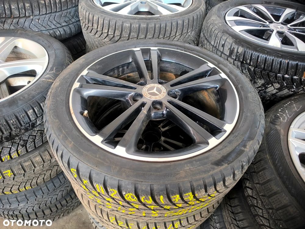 5x112 Felgi Aluminiowe Alufelgi 18 Mercedes Koła Zimowe Zima A KLASA W177 W176 B W246 W247 C W204 CLA W117 W118 GLB X247 GLA H247 MARCO POLO W447 V VITO W639 Legnica ALU-RAD 7,5mm 225/45 TPMS 24r. - 3