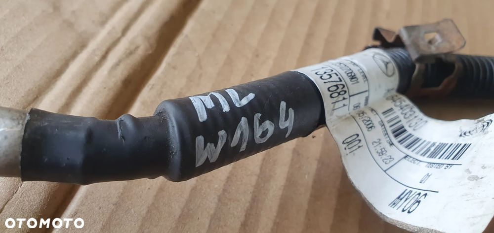Instalacja wiązka kabel plusowy Mercedes ML W164 3.0 CDI A1645403130 - 8