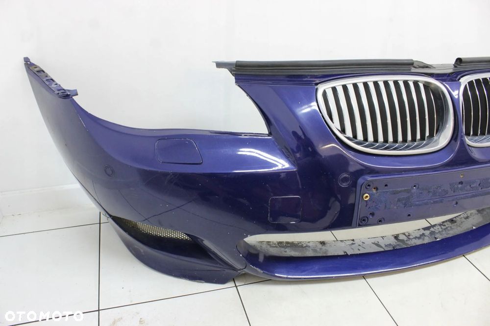 BMW 5 V E60 E61 M-PAKIET 2006R ZDERZAK PRZÓD PRZEDNI PDC XENON - 2