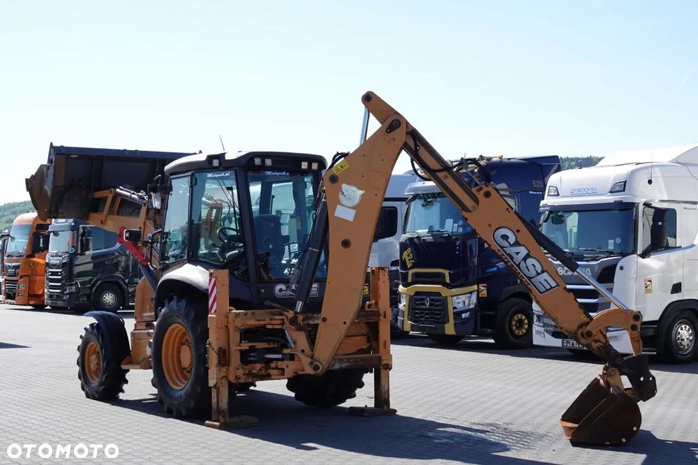Case 580 ST / KOPARKO-ŁADOWARKA /KOMPLET ŁYŻEK / SPROWADZONA - 3