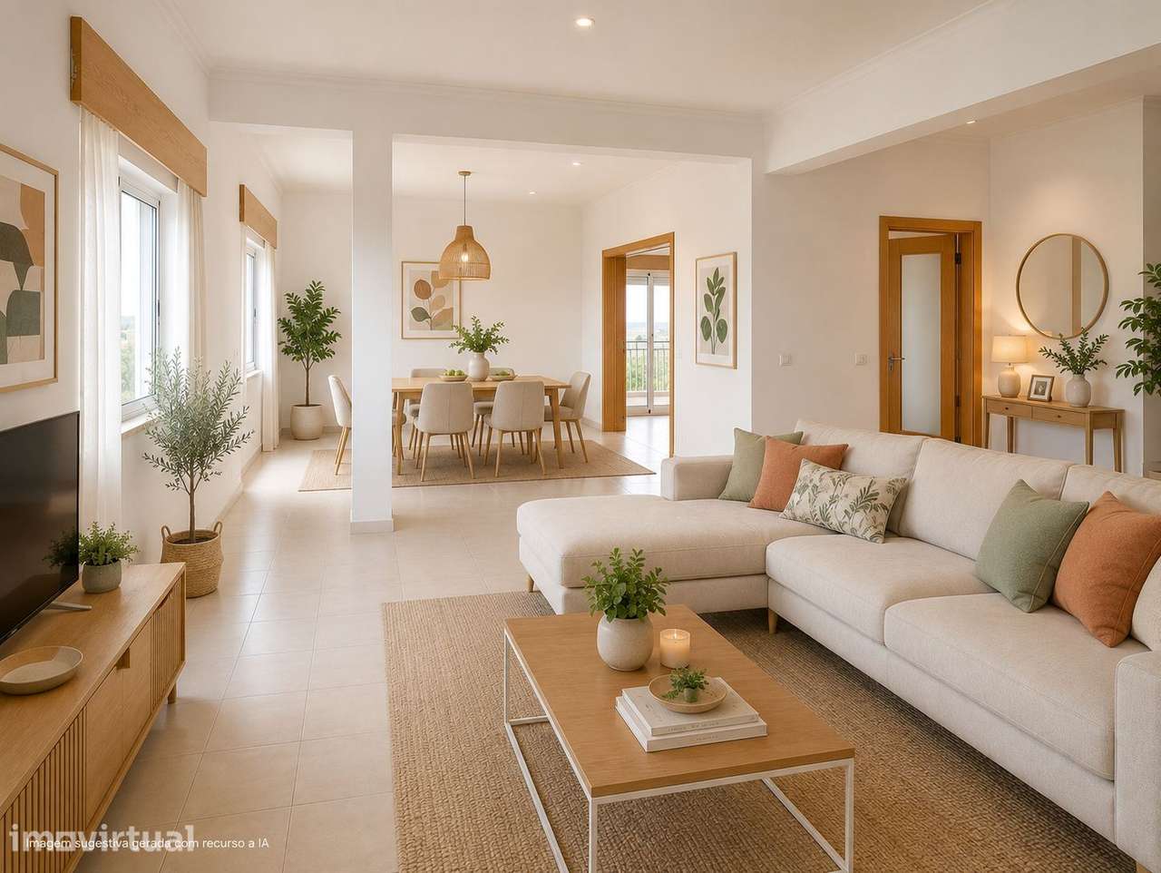 Apartamento T4 Azambuja, 2 suites, com varandas e terraço,  a 35 mi... - Grande imagem: 4/30