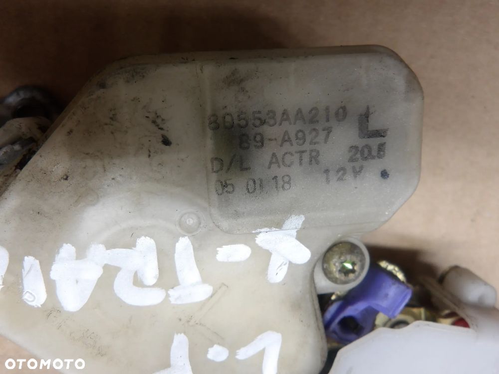 NISSAN X-TRAIL T30 00-07r. ZAMEK DRZWI PRAWY LEWY PRZÓD TYŁ 80552AA200 - 9