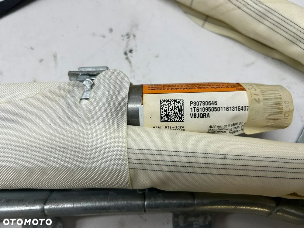 Volvo S60 II lift kurtyna prawa poduszka Airbag 30780647 2010-2018 - 2