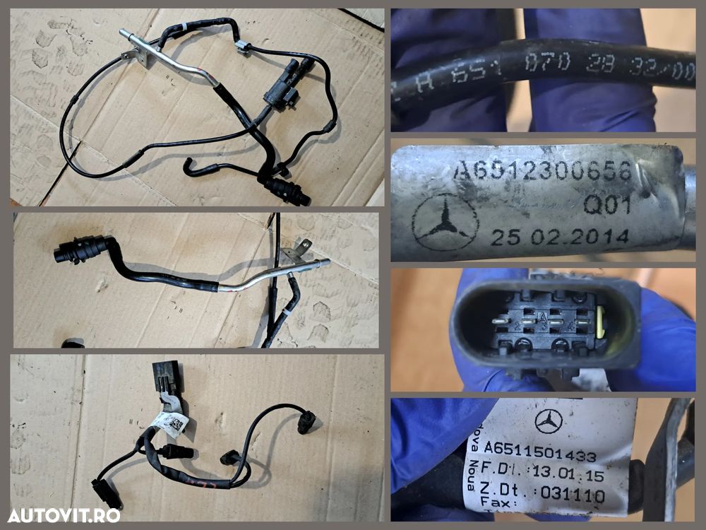 2 Anexe mercedes CLA W117 Etrier Stanga dreapta spate  Cablaj bujii incandescente Joja ulei Furtu admisie Conducta tur retur Intercooler pedala ambreiaj pedala frana W156 W246 X156 W176 - 3