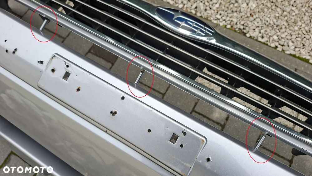 SUBARU FORESTER III SH 08-12 ZDERZAK PRZÓD PRZEDNI SPRYSKI 57704SC000 - 6