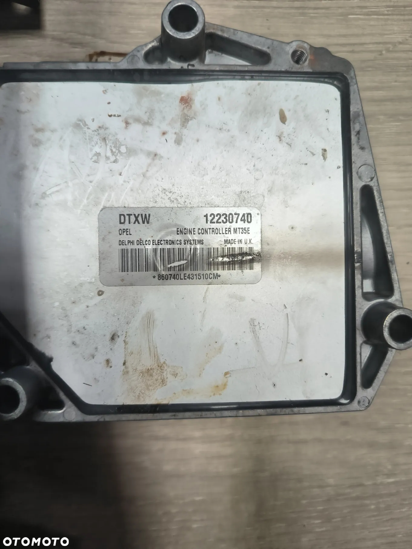 Zestaw startowy Opel Astra H 1.6 12230740 - 2