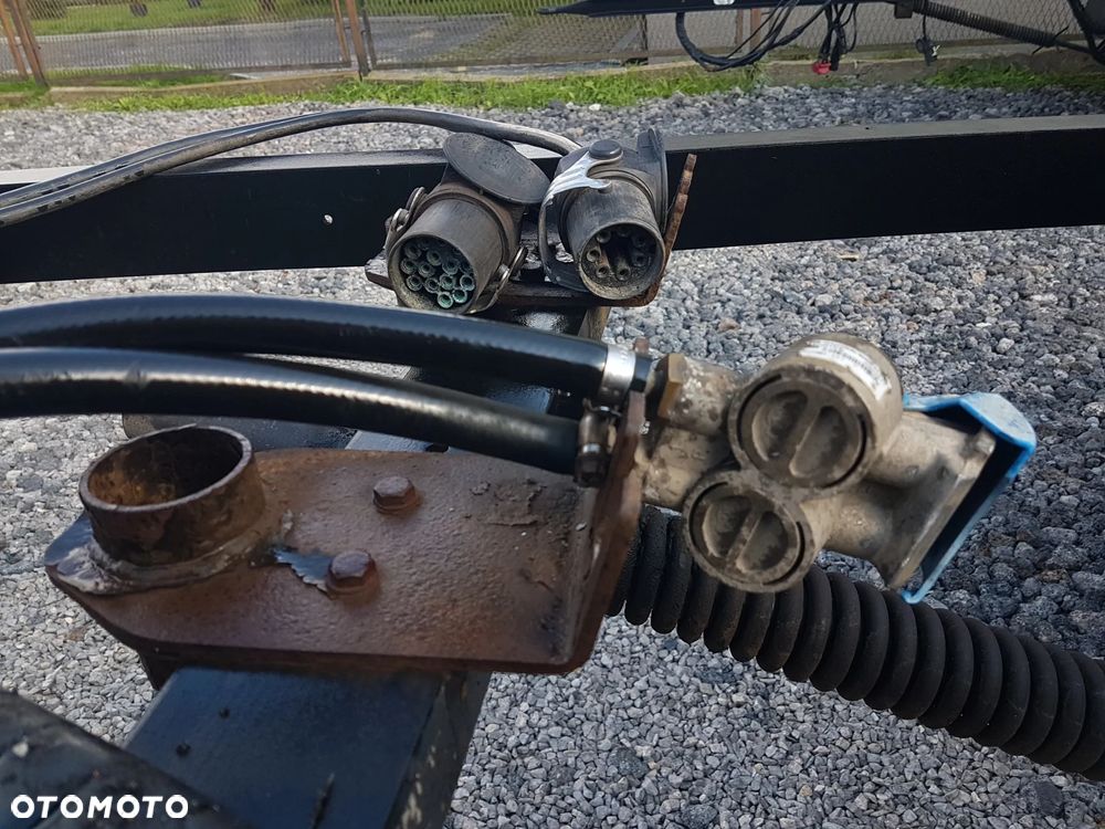 Wielton PS-2 PRZYCZEPA POD KONTENERY DO HAKOWCA 2-OSIE BLIŹNIAKI HUFFERMANN ZASŁAW SKIBICKI - 11