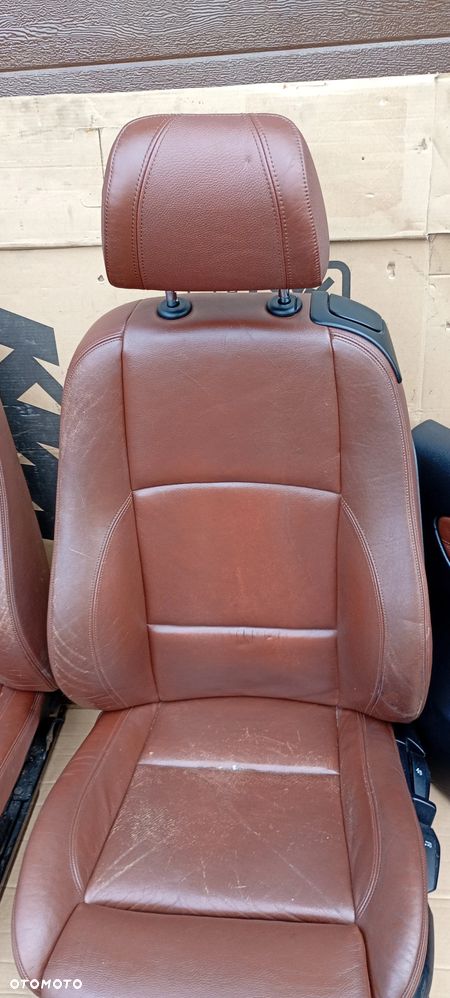 Fotele kanapa boczki komplet skóra BMW 1 E81 3D - 4