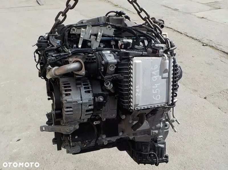 SILNIK KOMPLETNY MERCEDES Klasa C (W205) 1.6 CDI 654916 654.916 - 3