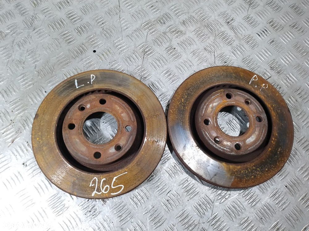 TARCZE HAMULCOWE PRZÓD PEUGEOT 301 1.6 VTI - 4