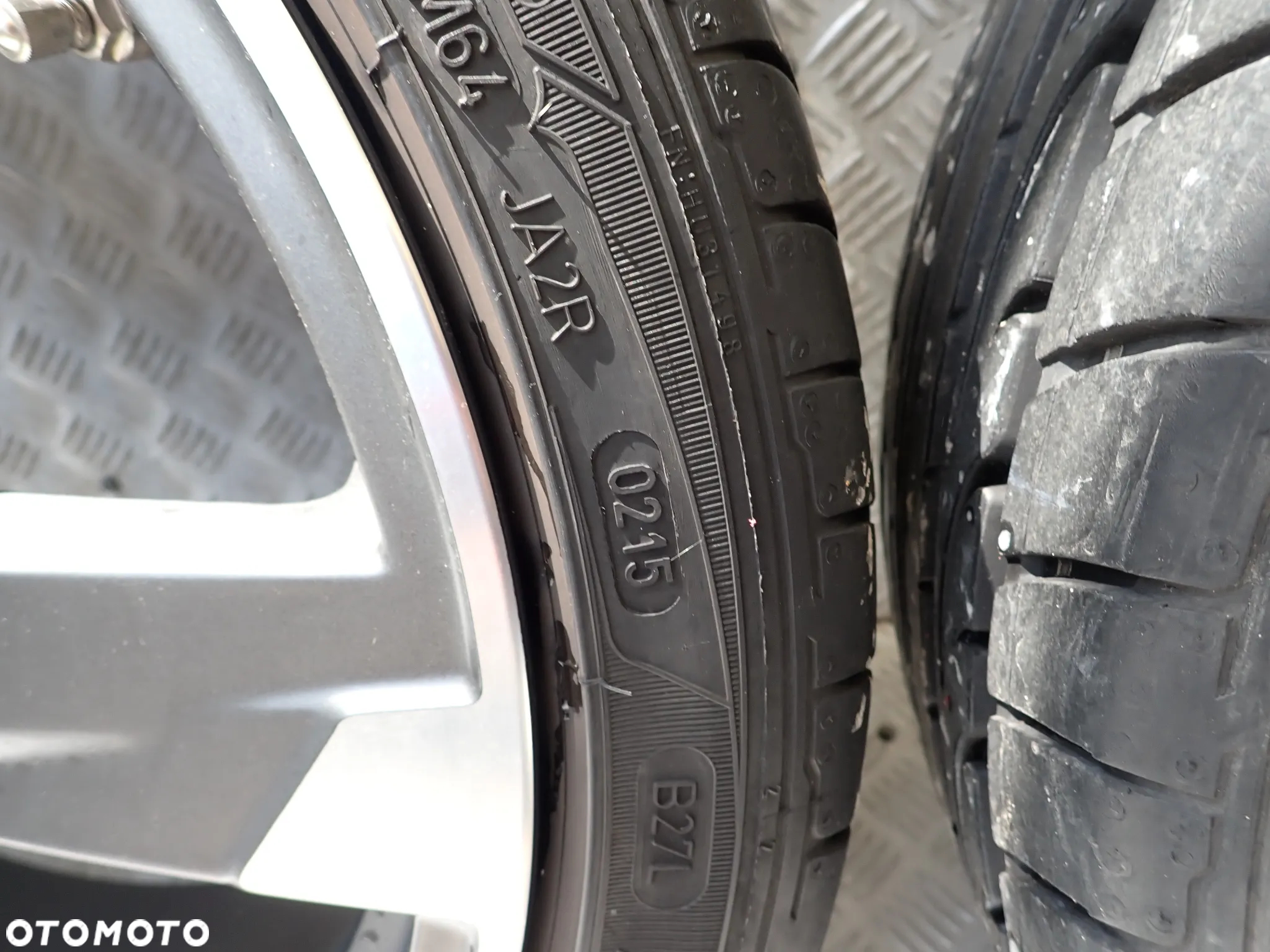 KOŁA FELGI ALUMINIOWE 7,5JX17  ET 38  5X100  KBA48782   01RZ   Z OPONAMI LATO DUNLOP  215/40/17  1400 ZŁ - 6