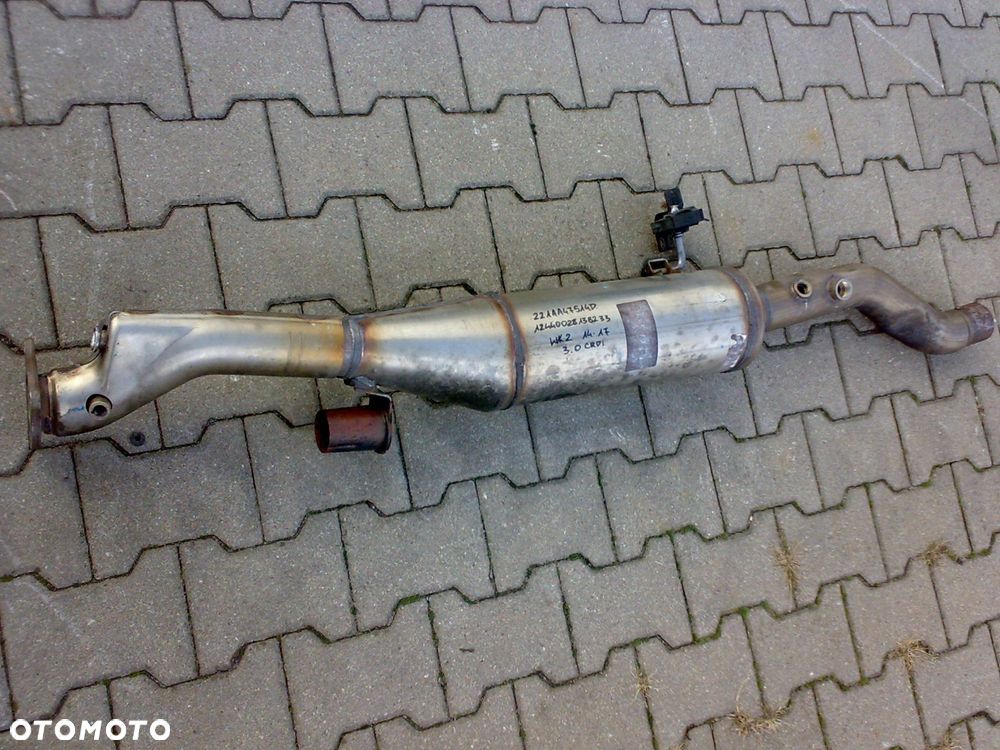 jeep grand cherokee wk2 3.0crd 14 - 17 katalizator dpf idealny - 1