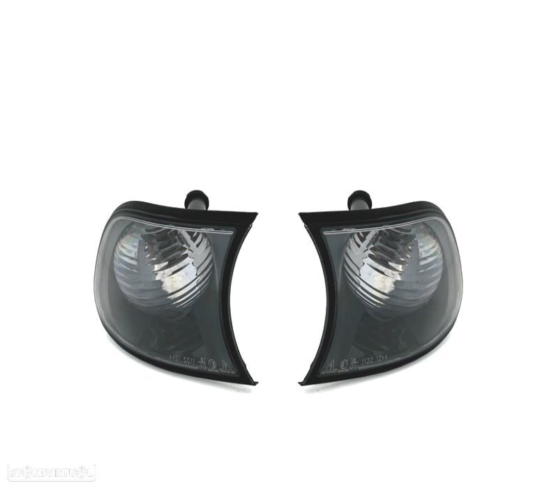 PISCAS FRONTAIS BMW E46 COMPACT 01-05 FOSCO BRANCO - 1