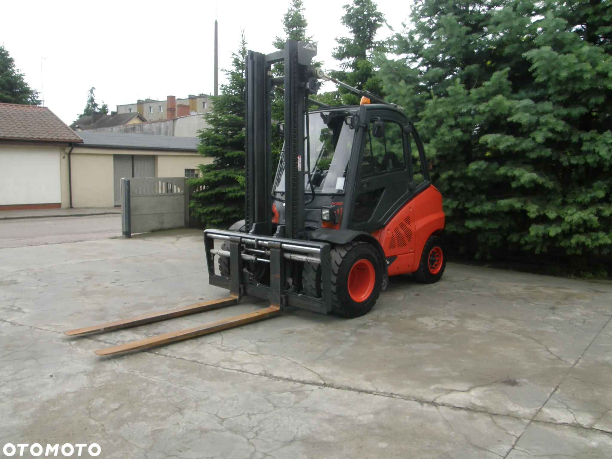 Linde H50D-02 2015rok kabina pozycjoner przesuw - 2