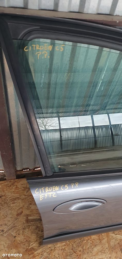 Drzwi prawy przód przednie prawe Citroen C5 I EYTC - 6