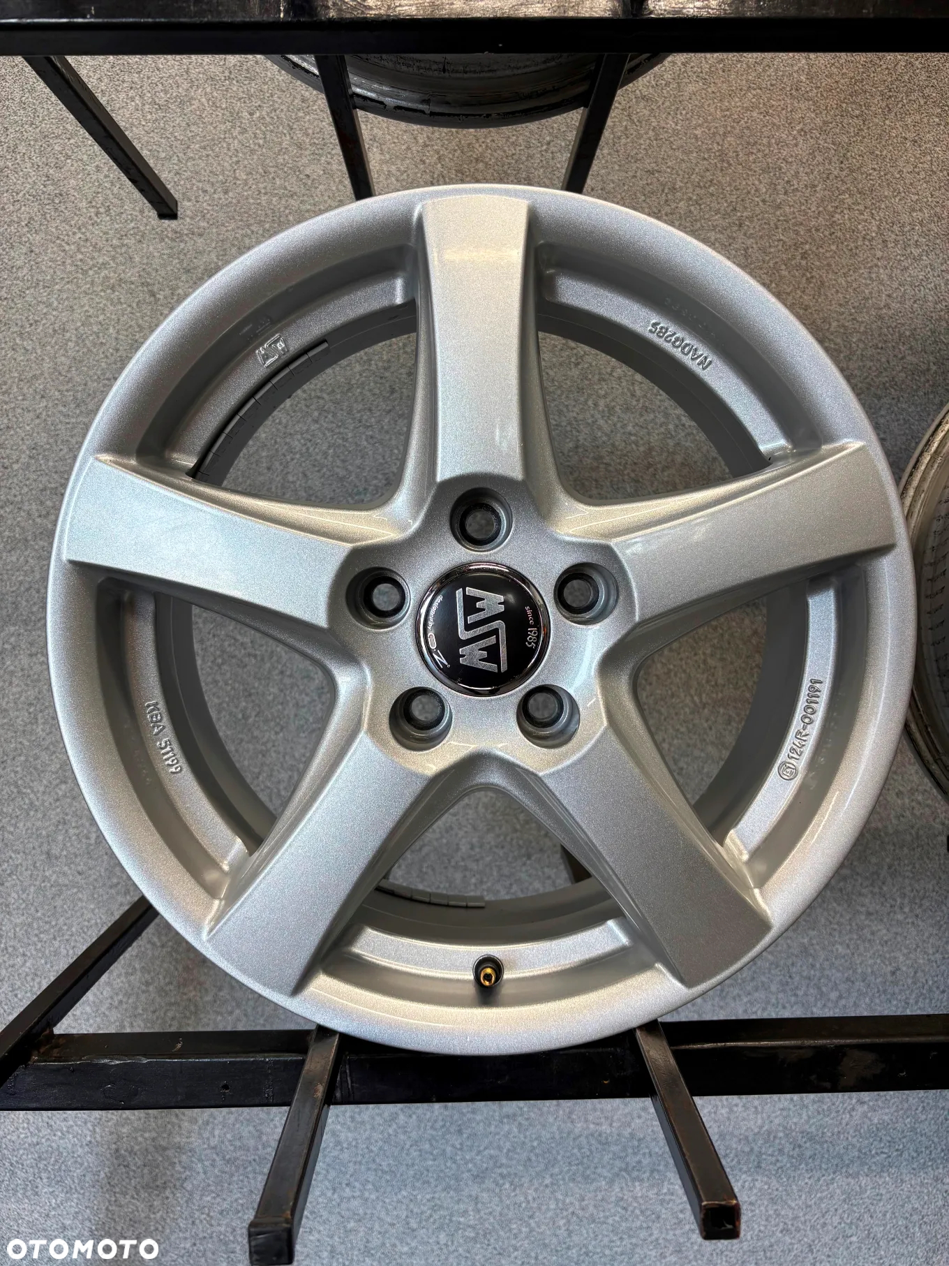 4 FELGI ALU. AUDI A4, VW ARTEON, NEW BEETLE, PASSAT B6,B7,B8,CADDY,TOURAN,SKODA OCTAVIA 2,3 16'' 6,5J ET41 GESIGNED by O.Z.  MSW 78 - 8