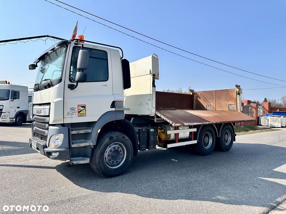 DAF CF 410 Euro 6 6x4 Wywrotka 5,20 m + BORDMATIC Klapo-drzwi - 3