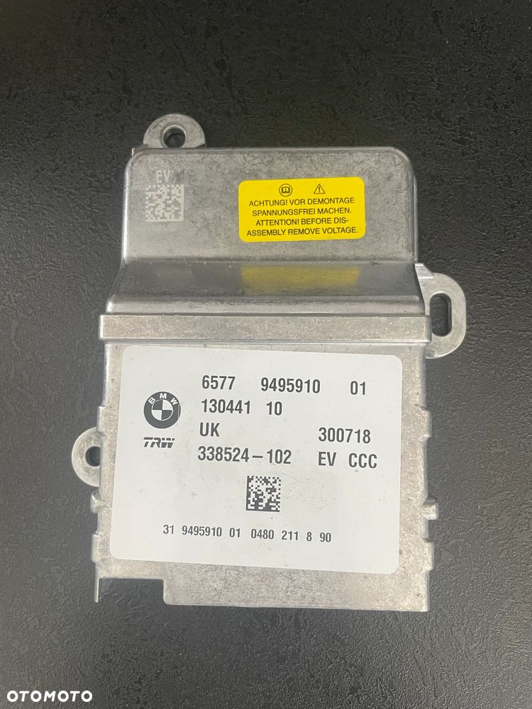 BMW I3 MODUŁ SENSOR AIRBAG 9495910 - 1