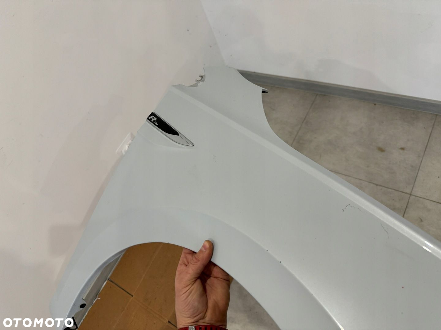 VW POLO 2G 2G0 BŁOTNIK PRZÓD PRZEDNI PRAWY LADNY ORG - 8