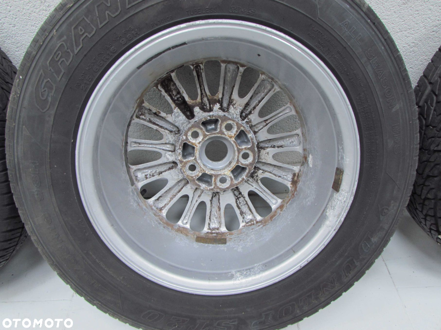 CHRYSLER GRAND VOYAGER IV 00-07 KOLA FELGI ALUMINIOWE 16X6,5J 5X114,3 215/65 16" - 11