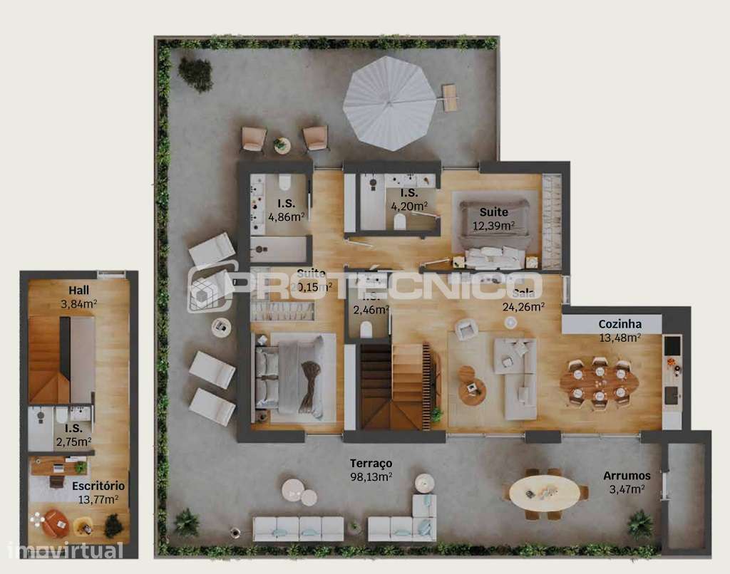 T2 Implex Esgueira - Venda - Grande imagem: 2/2